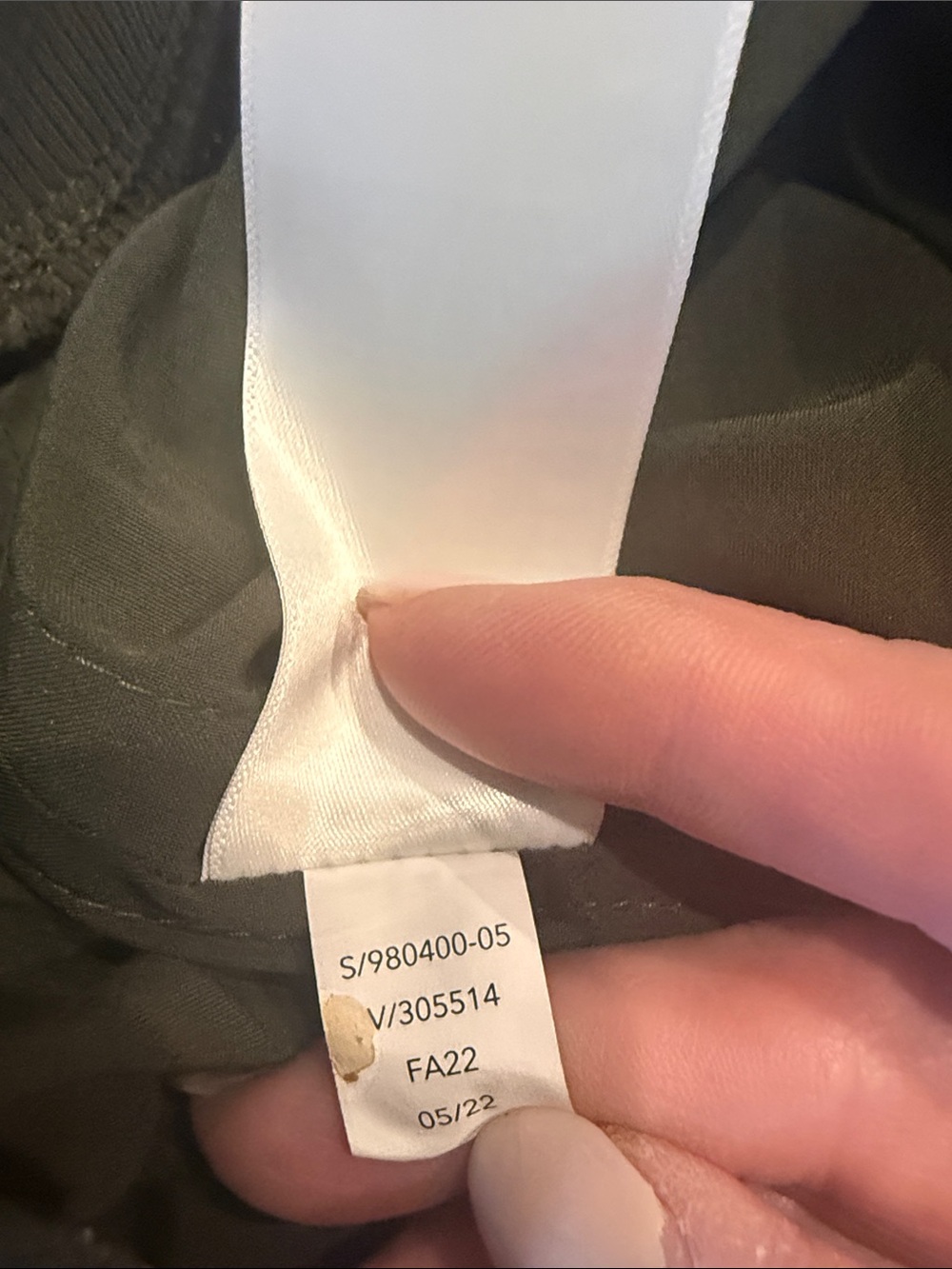 Athleta Nolita Mountain Olive Stretch High Rise Pull On Pants Size 2 - Picture 15 of 16